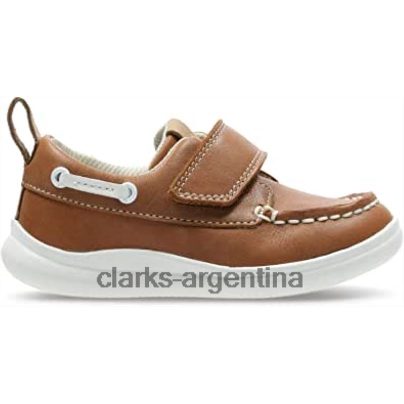 Clarks niños 2FZPZ1371 Zapato casual estilo barco clarks para niño nube snap
