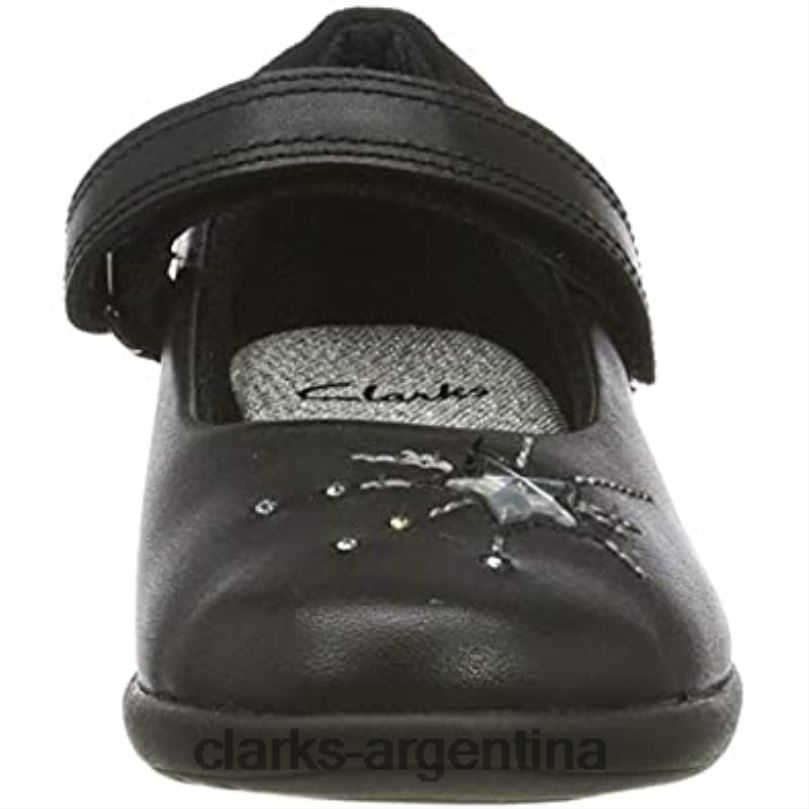 Clarks niños 2FZPZ173 bailarinas niño niña etch spark t clarks negro