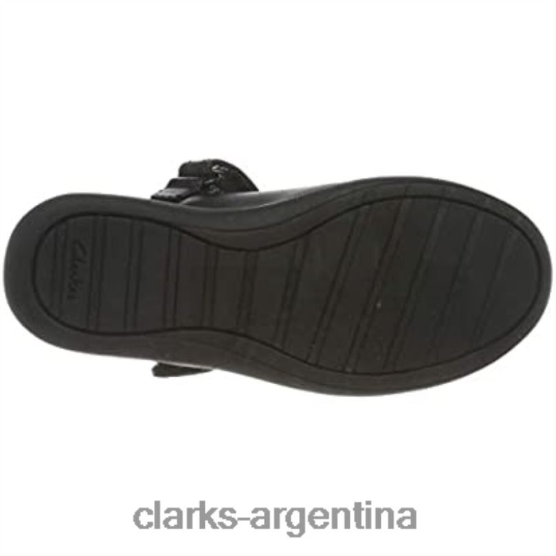 Clarks niños 2FZPZ173 bailarinas niño niña etch spark t clarks negro