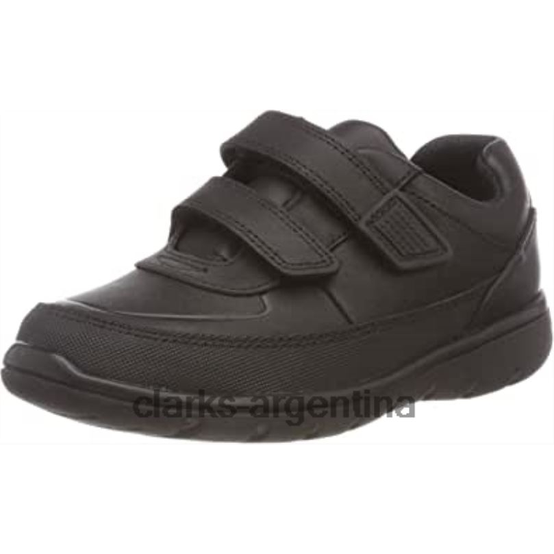 Clarks niños 2FZPZ1799 niño venture walk derbys niño clarks negro cuero negro