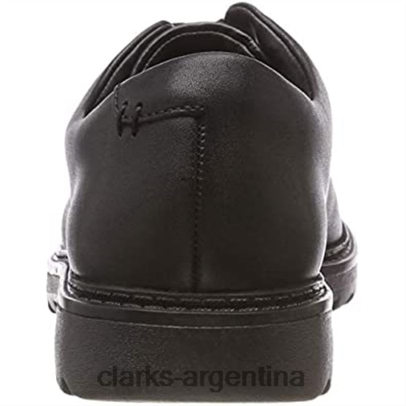 Clarks niños 2FZPZ1889 clarks black boy's asher grove derbis cuero negro cuero negro