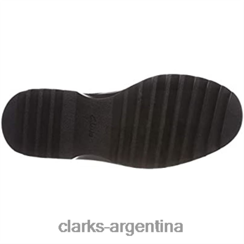 Clarks niños 2FZPZ1889 clarks black boy's asher grove derbis cuero negro cuero negro