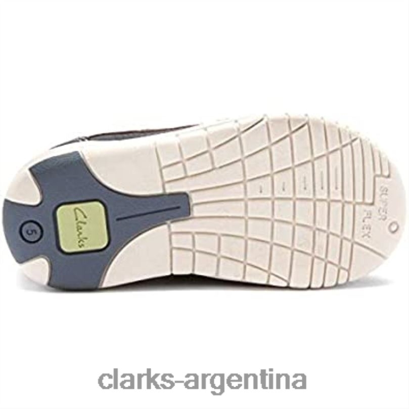 Clarks niños 2FZPZ396 clarks deck flex niño azul marino