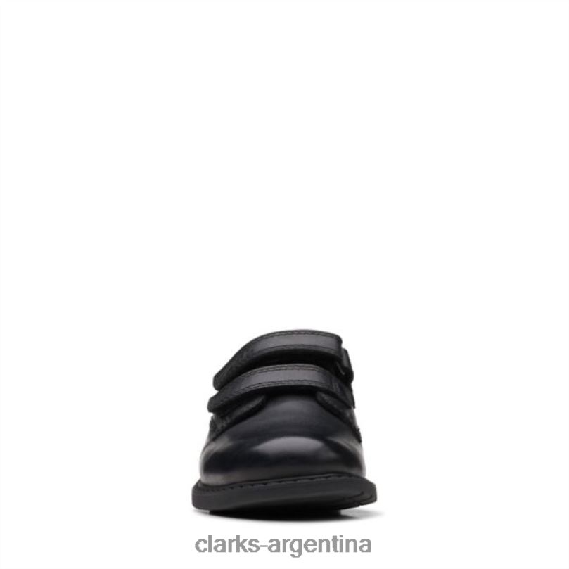Clarks niños 2FZPZ5958 scala pace kid cuero negro clarks de cuero negro cuero negro
