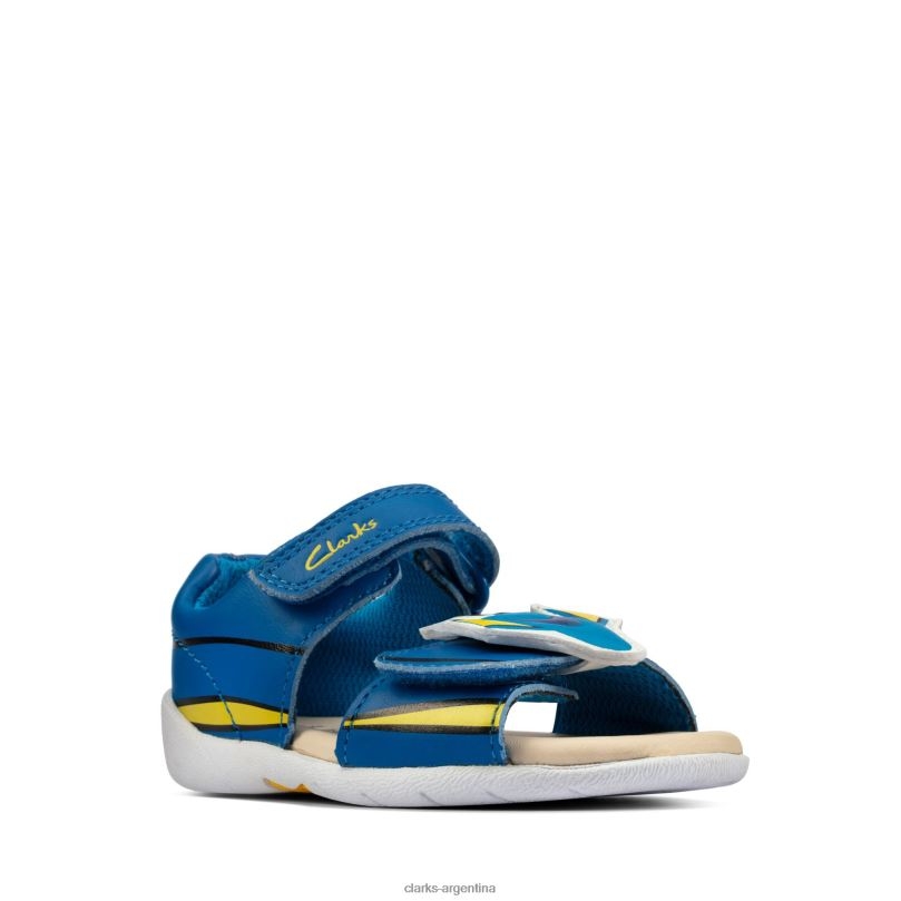Clarks niños 2FZPZ3803 clarks de cuero azul zora nemo t cuero azul