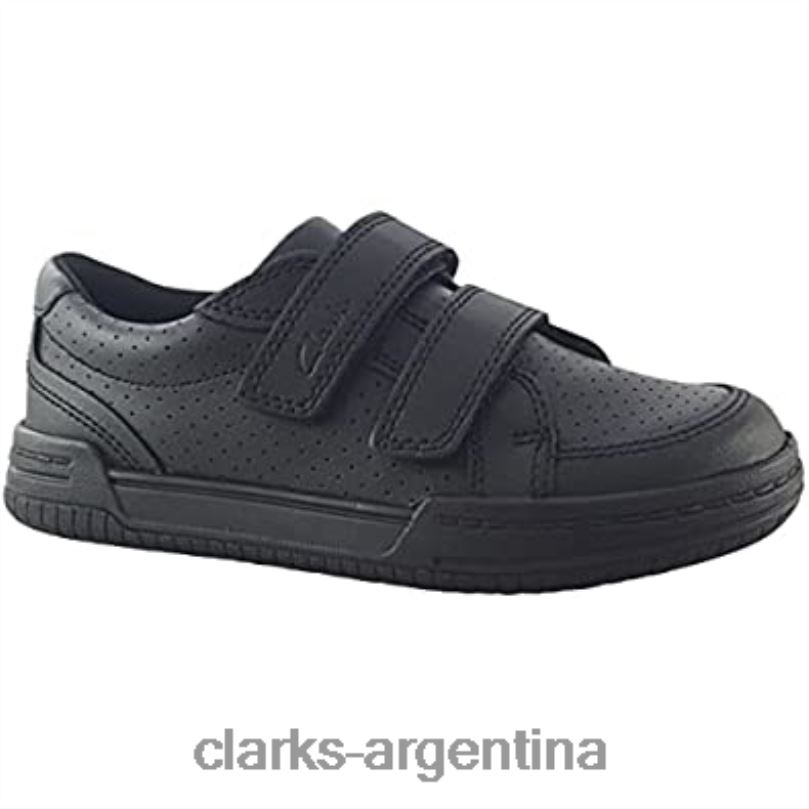 Clarks niños 2FZPZ202 Zapatilla clarks fawn strap k para niño negro negro