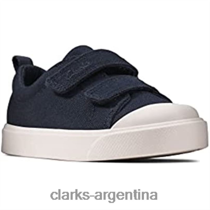 Clarks niños 2FZPZ2679 zapatilla city bright t niño clarks lona azul marino lona azul marino