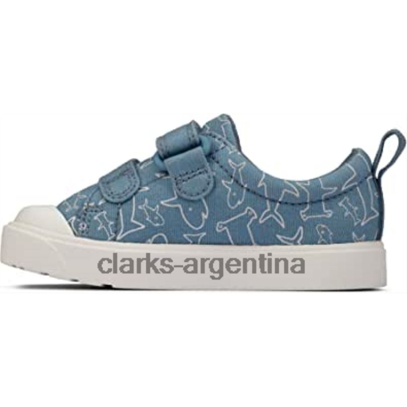 Clarks niños 2FZPZ1519 zapatos de lona infantiles city bright t niño clarks