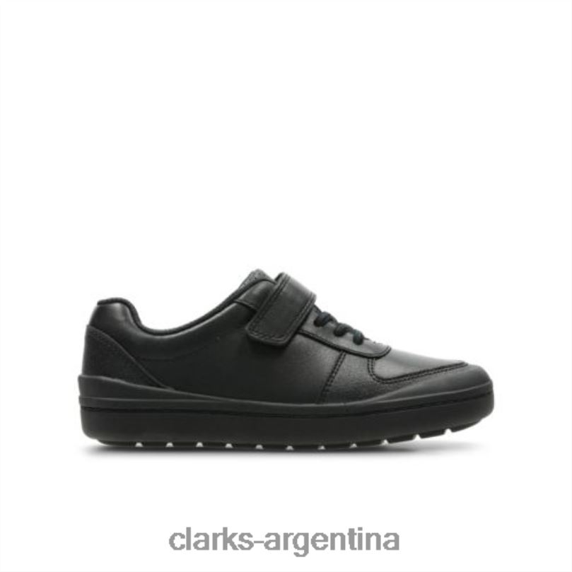 Clarks niños 2FZPZ4877 rock verve inf g fit clarks cuero negro cuero negro