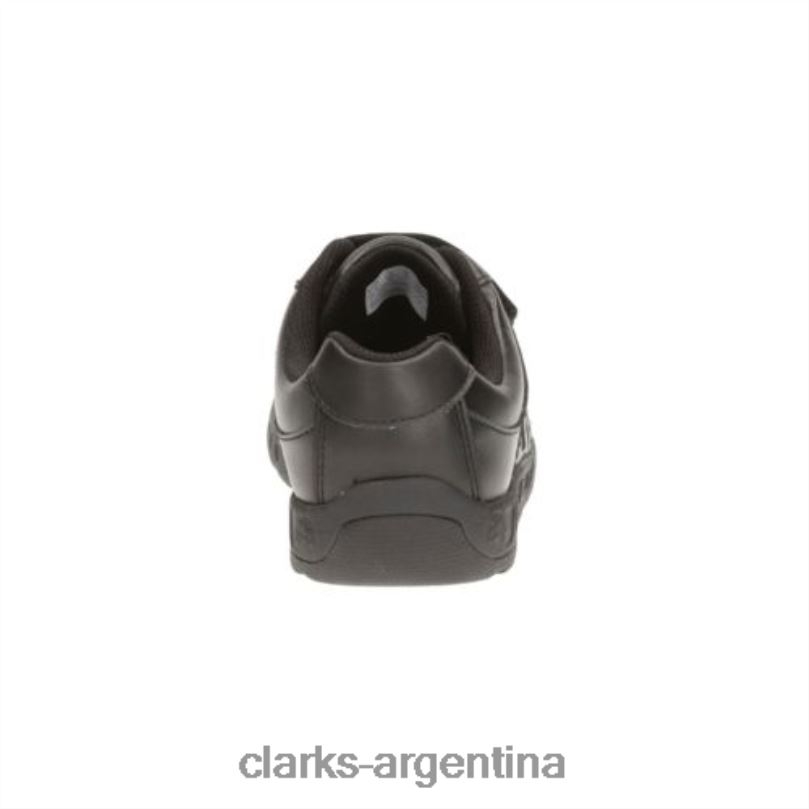 Clarks niños 2FZPZ4879 leaderplay inf f fit clarks cuero negro cuero negro