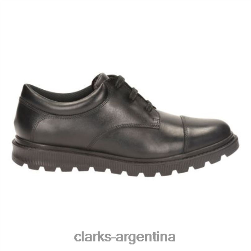 Clarks niños 2FZPZ4883 clarks mayes walk bl g fit cuero negro cuero negro