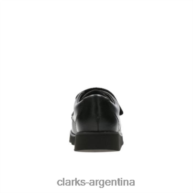 Clarks niños 2FZPZ4889 clarks corona de cuero negro tate inf g fit cuero negro