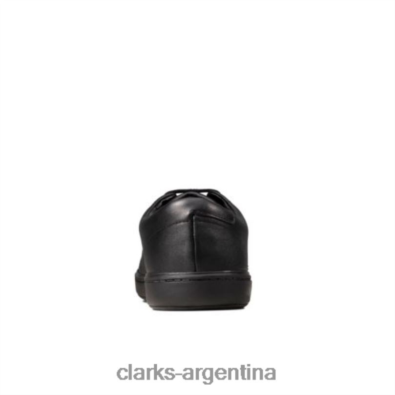 Clarks niños 2FZPZ4893 street skye jnr f fit clarks cuero negro cuero negro