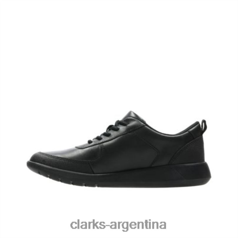 Clarks niños 2FZPZ4901 scape street inf e fit clarks cuero negro cuero negro