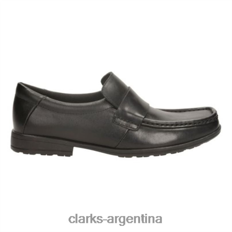 Clarks niños 2FZPZ4910 corris step snr g fit clarks negros negro