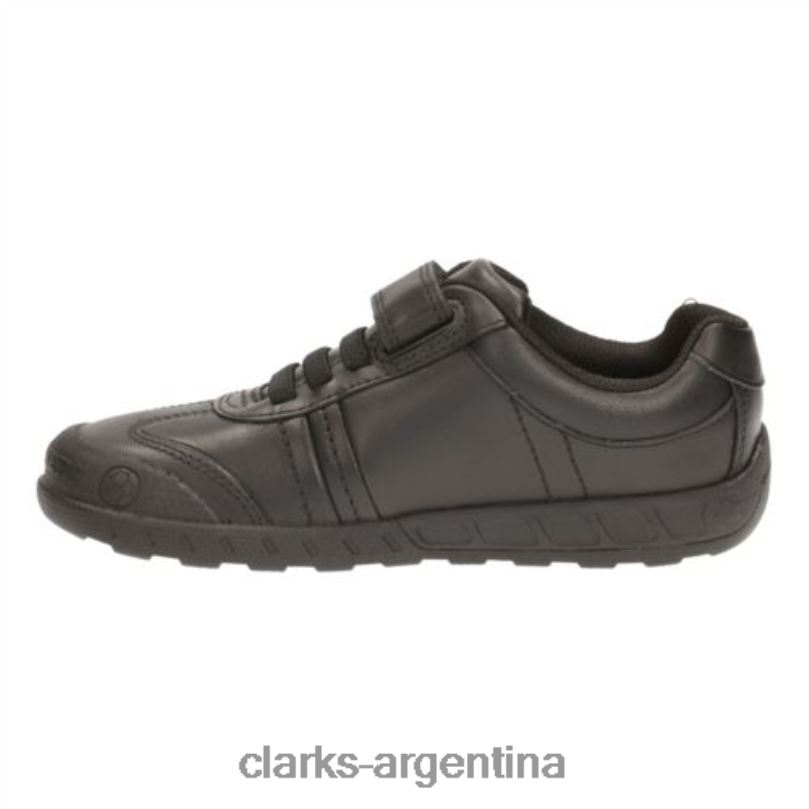 Clarks niños 2FZPZ4915 clarks negros leaderplay inf g fit negro