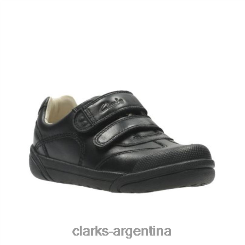 Clarks niños 2FZPZ4917 lilfolkzoo pre g fit clarks negros negro