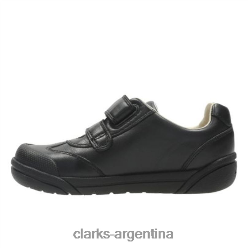 Clarks niños 2FZPZ4917 lilfolkzoo pre g fit clarks negros negro