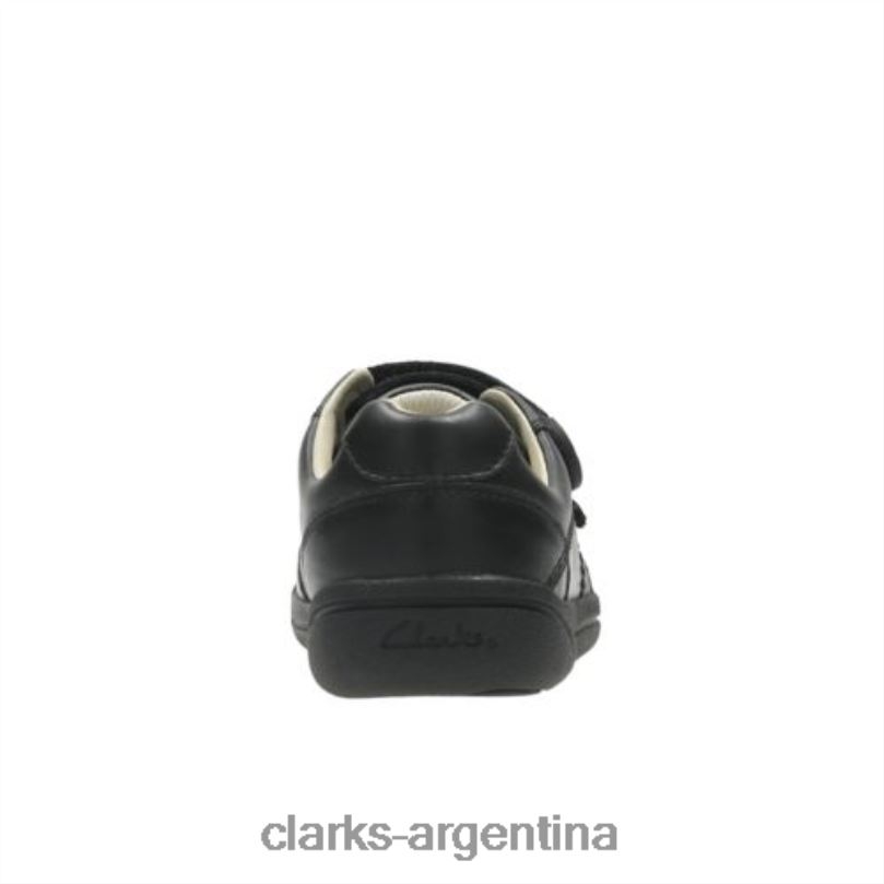 Clarks niños 2FZPZ4917 lilfolkzoo pre g fit clarks negros negro
