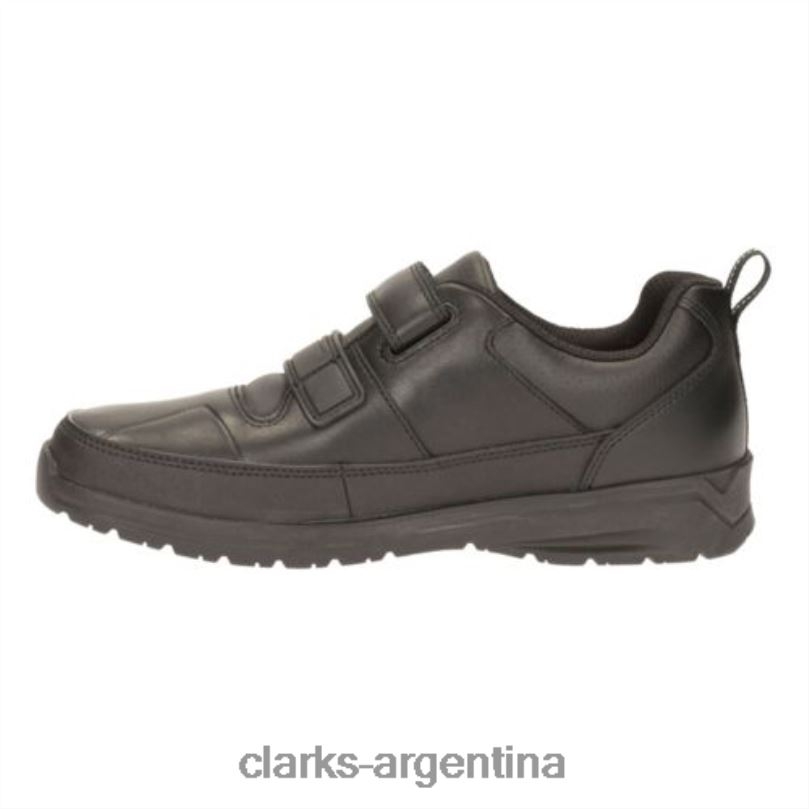 Clarks niños 2FZPZ4925 clarks reflectantes inf e fit negros negro