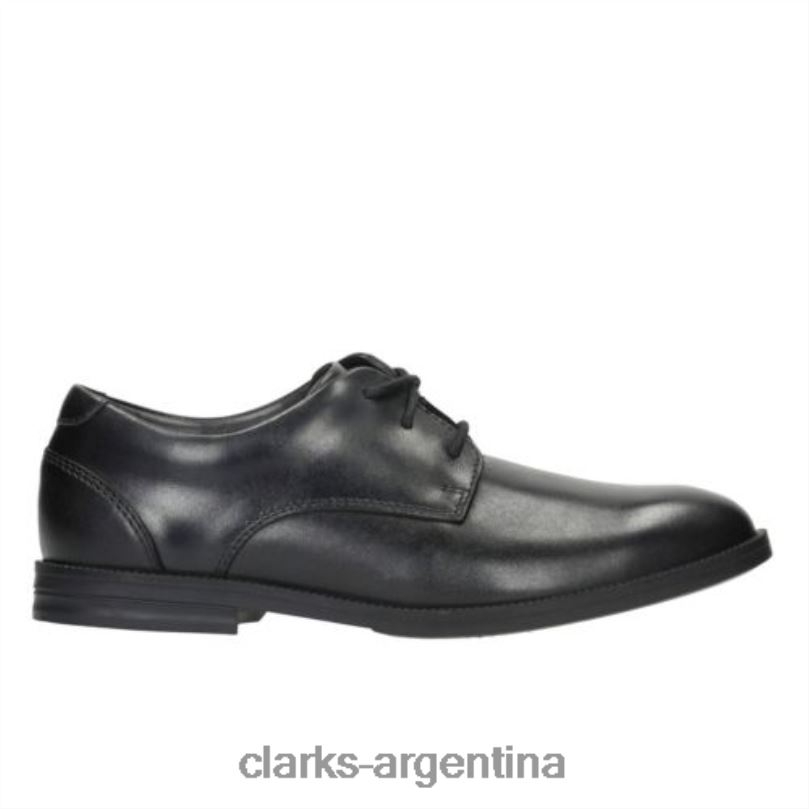 Clarks niños 2FZPZ4929 clarks cuero negro rufus edge bl e fit cuero negro