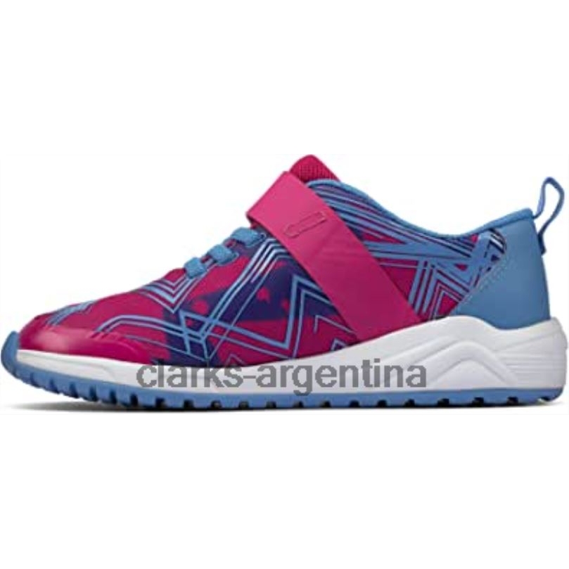 Clarks niños 2FZPZ1618 Zapatillas clarks aeon pace niño textil rosa