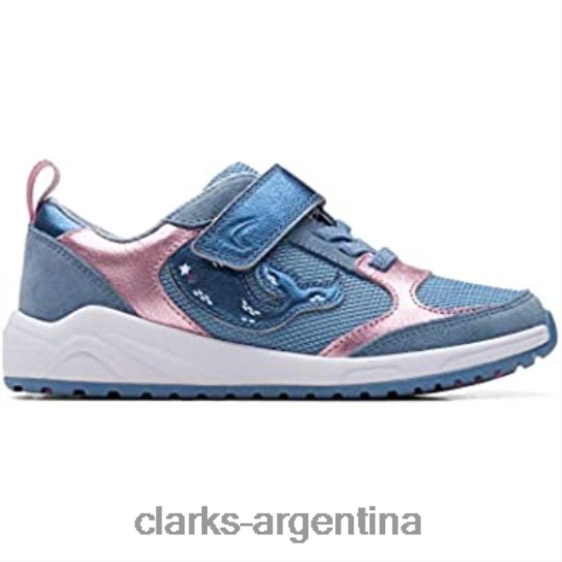 Clarks niños 2FZPZ1700 Zapatillas acuáticas flex niño piel lue clarks