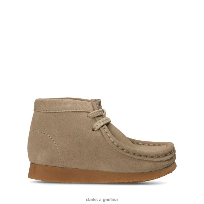 Clarks niños 2FZPZ5789 bota wallabee gamuza arena clarks gamuza arena gamuza arena