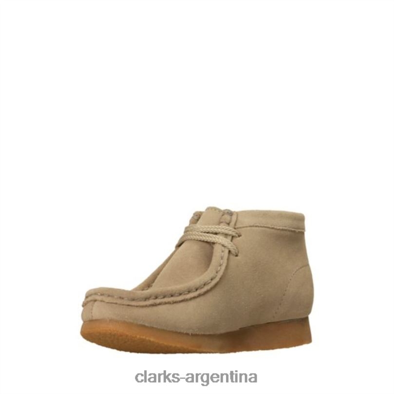 Clarks niños 2FZPZ6881 Bota clarks wallabee de gamuza arena gamuza arena gamuza arena