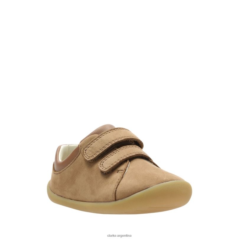 Clarks niños 2FZPZ3798 roamer craft t cuero clarks cuero marrón
