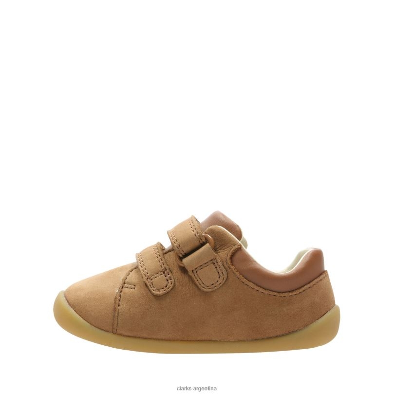Clarks niños 2FZPZ3798 roamer craft t cuero clarks cuero marrón
