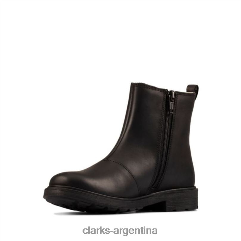 Clarks niños 2FZPZ5757 astrol orkid cuero negro clarks cuero negro cuero negro