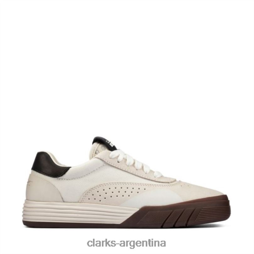 Clarks niños 2FZPZ6887 cica juvenil off white ante clarks off white ante gamuza blanca