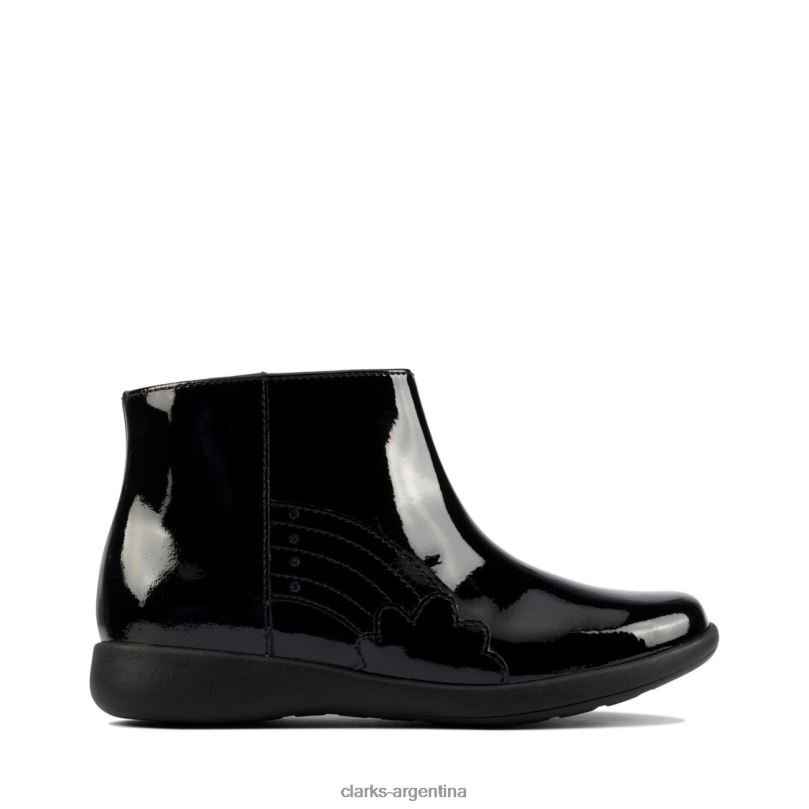 Clarks niños 2FZPZ5759 etch g low kid charol negro charol negro clarks charol negro