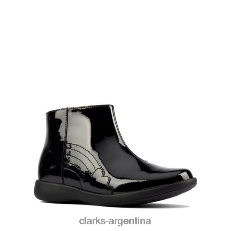 Clarks niños 2FZPZ5759 etch g low kid charol negro charol negro clarks charol negro