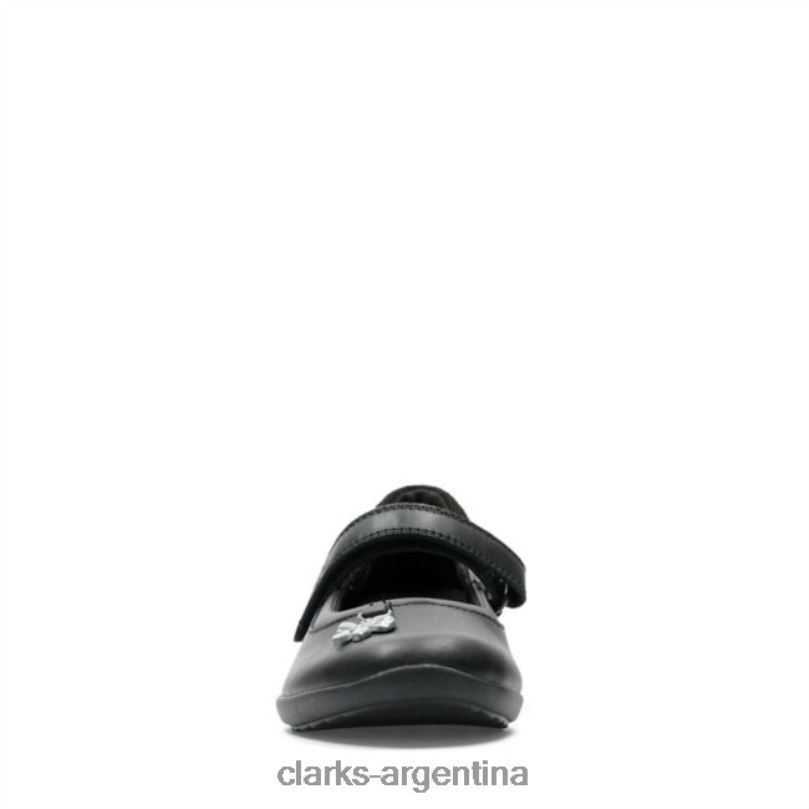 Clarks niños 2FZPZ5857 clarks cuero negro vibrante trail niño cuero negro cuero negro