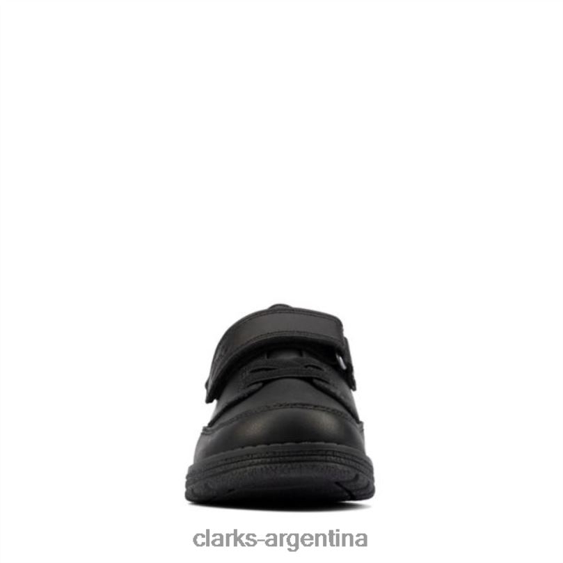Clarks niños 2FZPZ5973 mendip tor kid cuero negro clarks cuero negro cuero negro