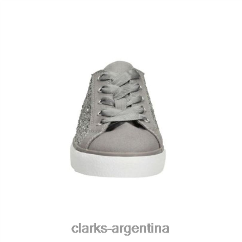 Clarks niños 2FZPZ4589 brill cora jnr f fit clarks plata plata