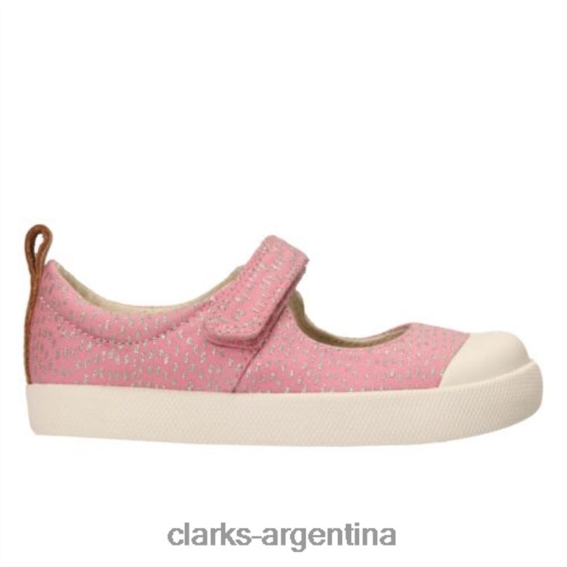 Clarks niños 2FZPZ4596 clarks rosa halcy wink fst g fit rosa