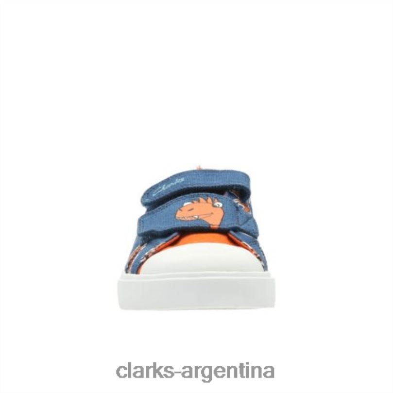 Clarks niños 2FZPZ4816 blue clarks tricer roar inf g ajuste azul
