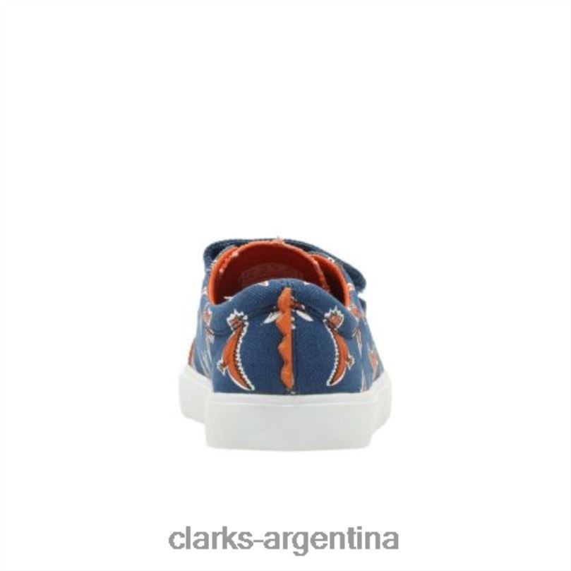 Clarks niños 2FZPZ4816 blue clarks tricer roar inf g ajuste azul