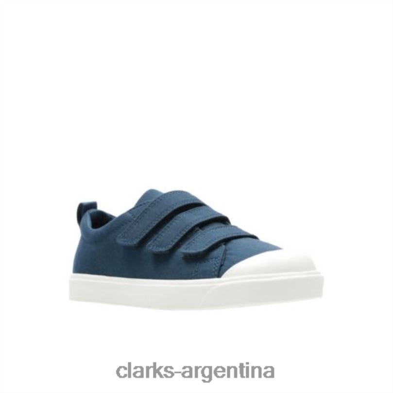 Clarks niños 2FZPZ4824 camuflaje azul marino clarks city flare lo inf g fit camuflaje azul marino