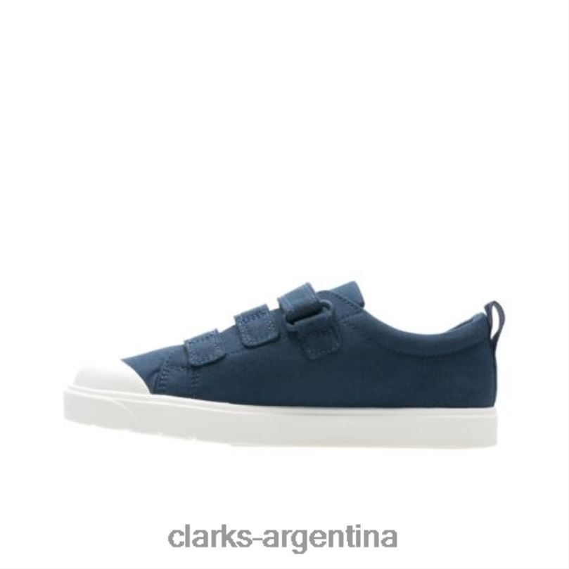 Clarks niños 2FZPZ4824 camuflaje azul marino clarks city flare lo inf g fit camuflaje azul marino