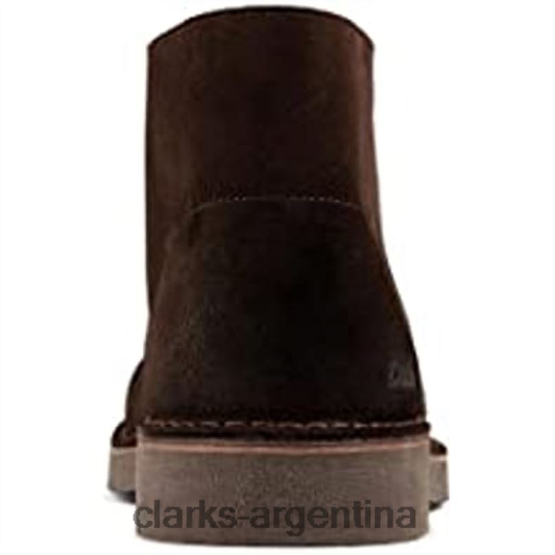Clarks unisexo 2FZPZ19 botas clarks desert boot 2 de ante marrón oscuro