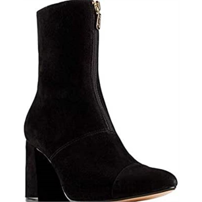 Clarks unisexo 2FZPZ1 Botines clarks negros laina 85 de ante negro negro