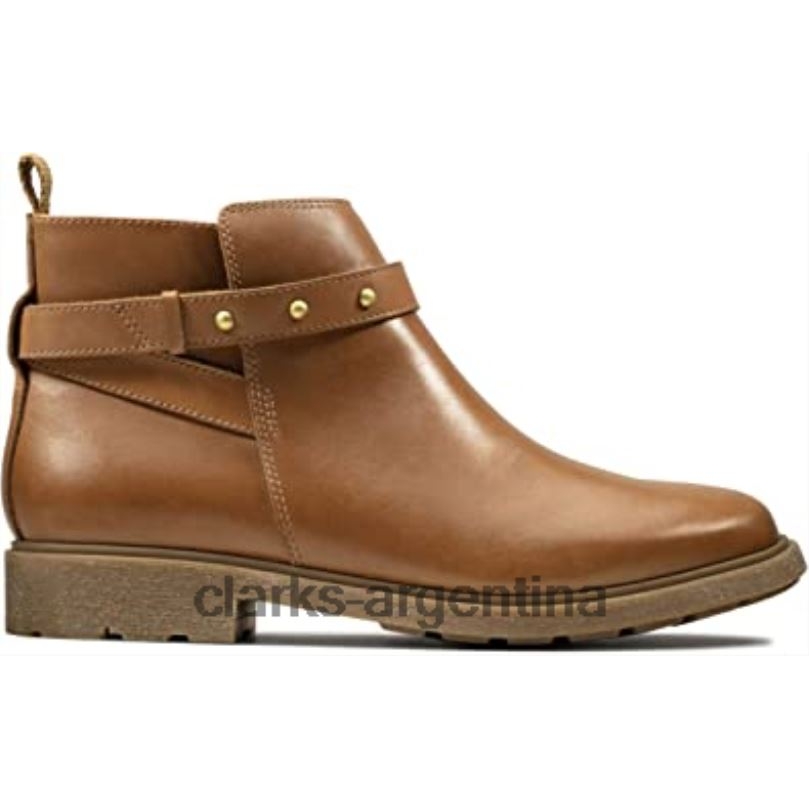 Clarks unisexo 2FZPZ2845 botas de cuero astrol soar juveniles tan clarks