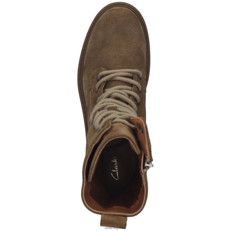 Clarks unisexo 2FZPZ7070 Botines con cordones estilo orinoco2 clarks de ante arena oscuro gamuza arena oscura