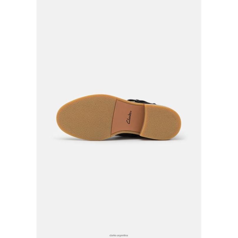 Clarks unisexo 2FZPZ7072 botines clarks colonia con hebilla negros negro