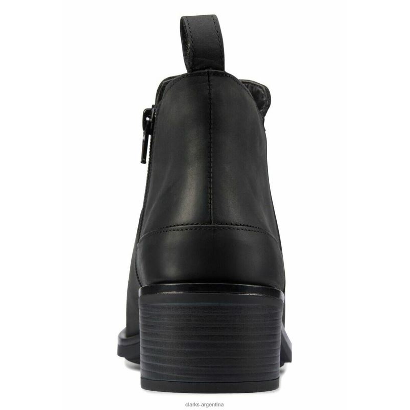 Clarks unisexo 2FZPZ7074 botines clarks memi con cremallera negro negro
