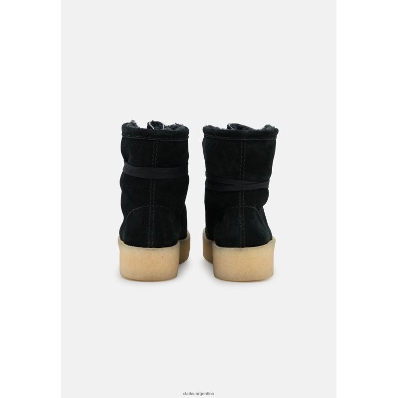 Clarks unisexo 2FZPZ7085 botines wallabee cup con cordones clarks negro negro